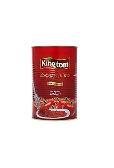  KİNGTOM DOMATES PÜRESİ 5/1 * 6 AD  (4200 Gr)