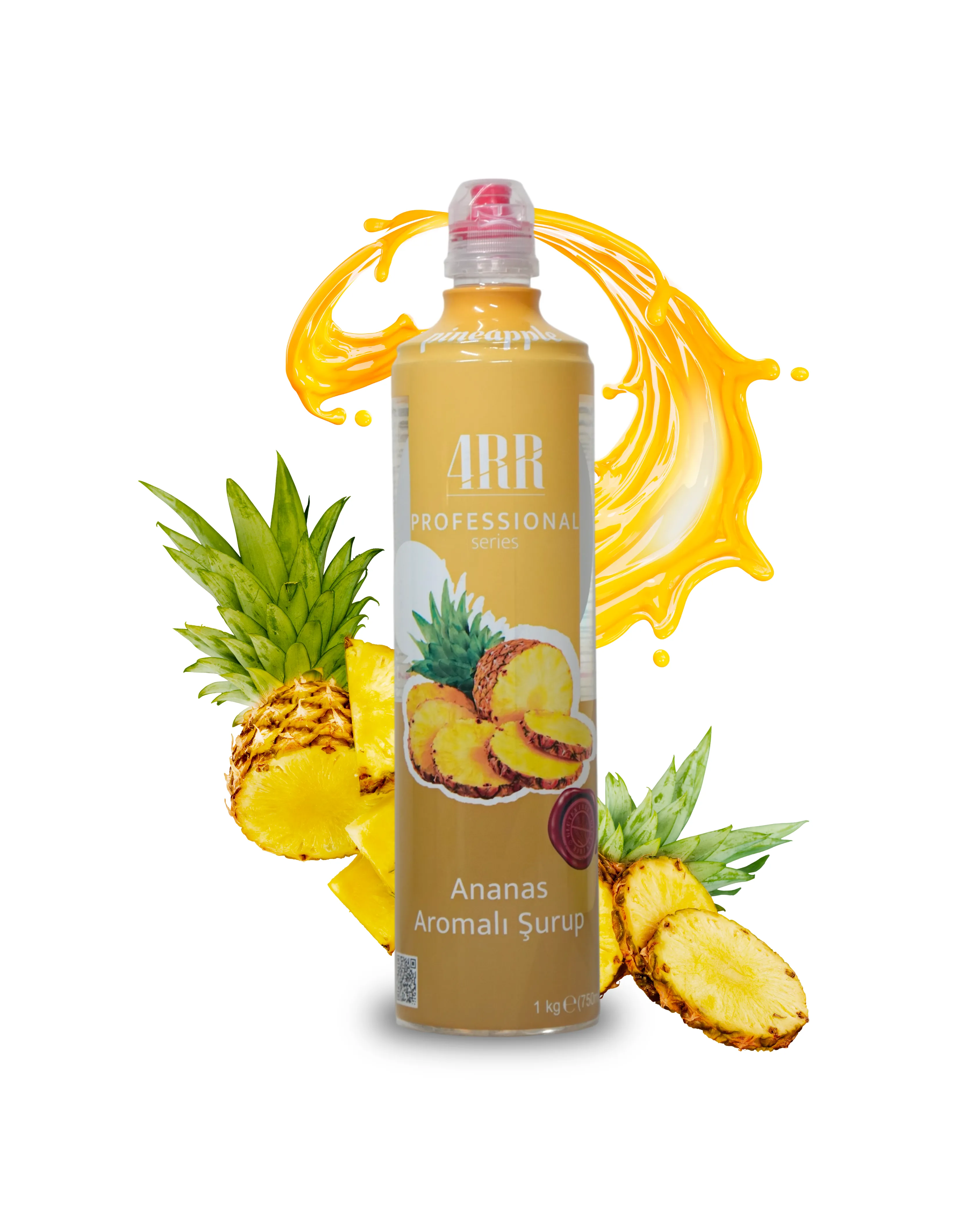  4RR Ananas Aromalı Şurup 750 ml
