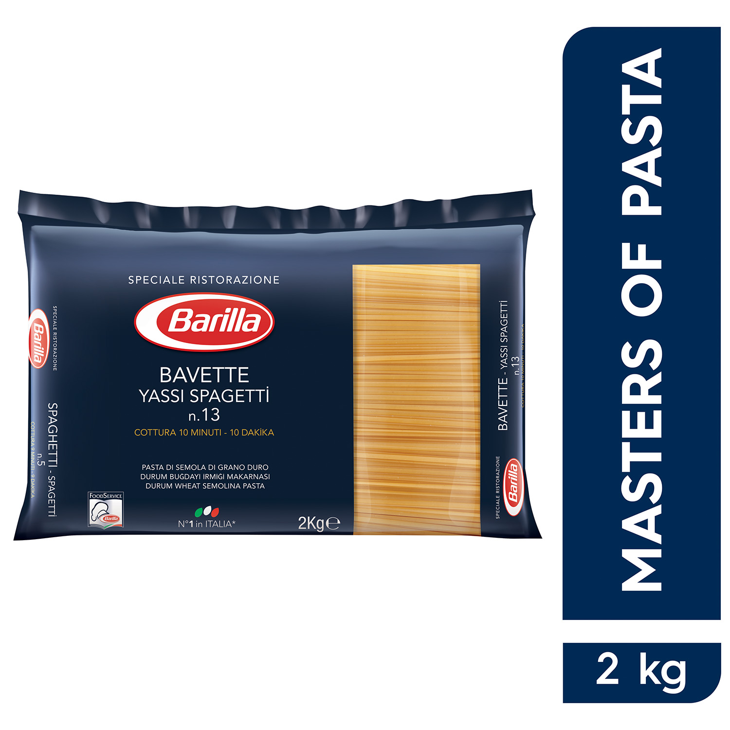  BARİLLA MAKARNA YASSI SPAGETTİ 2000 GR
