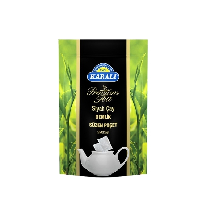  KARALİ DEMLİK ÇAY PREMIUM(12GR*25AD) 12Lİ KL
