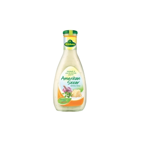  KÜHNE AMERİKAN SEZAR SALATA SOSU 250 ML*8 AD CAM