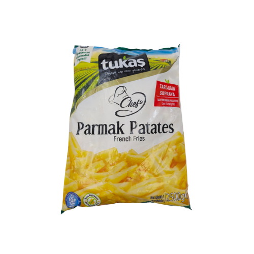  TUKAŞ CHEF PATATES 9*9 12,5 KG ( 5 Pkt * 2,5 Kg)