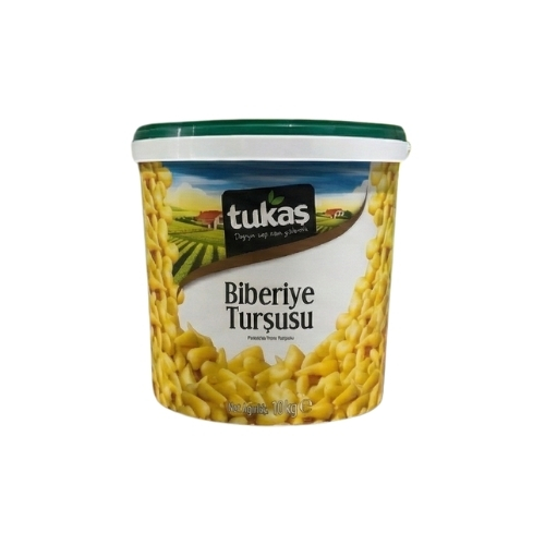  TUKAŞ BİBERİYE TURŞU 10/1 Kova (5 Kg Süzme)