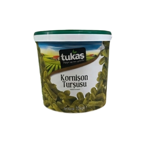  TUKAŞ KORNİŞON NO:3 TURŞU 10/1 Kova  (6 Kg Süzme)