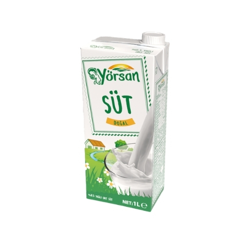  YÖRSAN SÜT YARIM YAĞLI 1 Lt * 12 AD