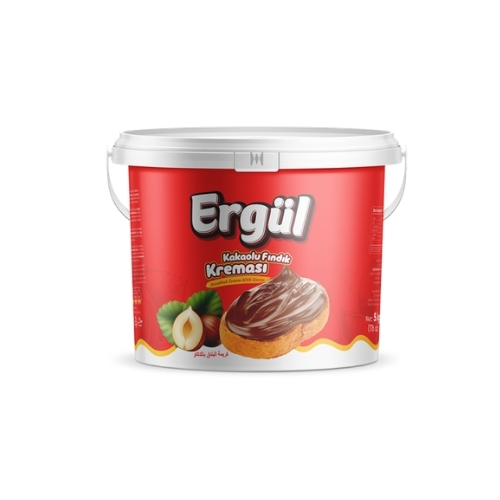  ERGÜL KAKAOLU FINDIK KREMASI 5 KG