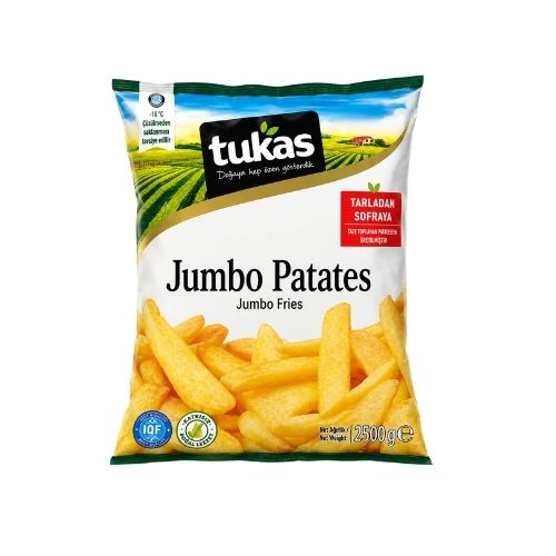  TUKAŞ PREM.PATATES JUMBO 9*18 12,5KG(5 Pkt*2,5 Kg)