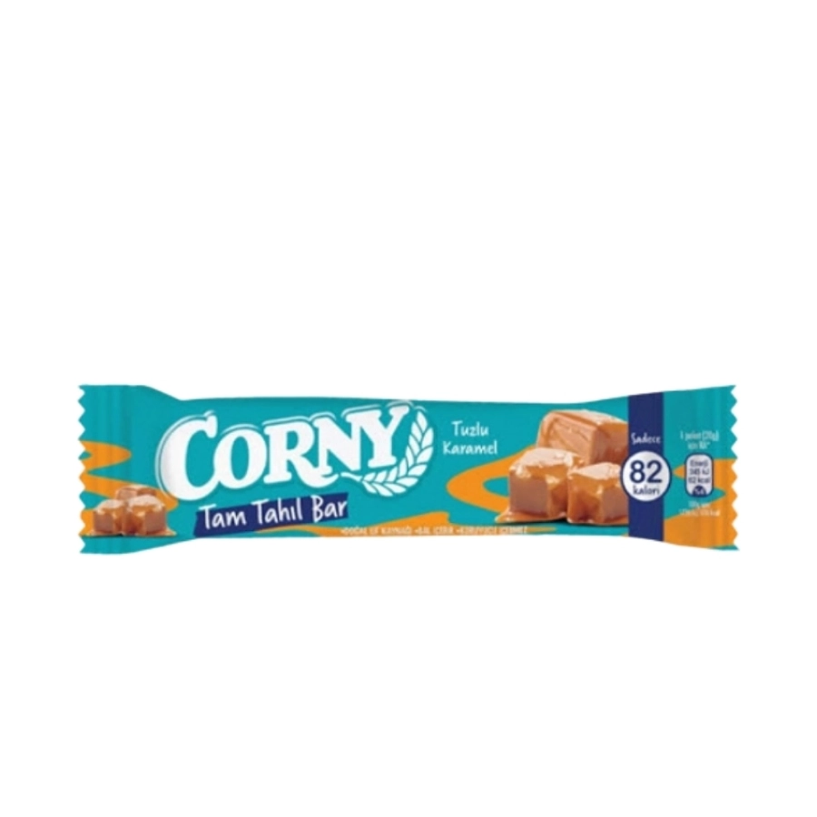  CORNY TAM TAHIL  BAR TUZLU KARAMEL 20 GR * 12 AD