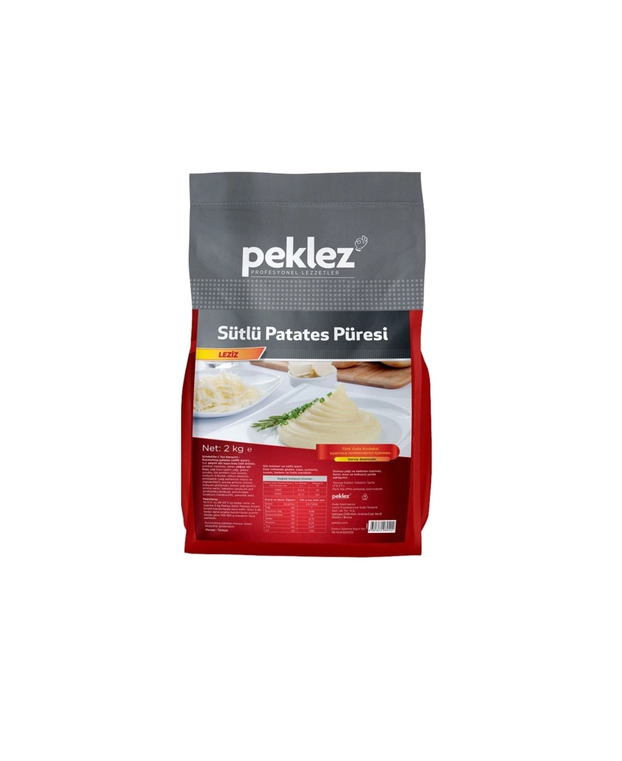  PEKLEZ PATATES PÜRESİ LEZİZ 2 KG 