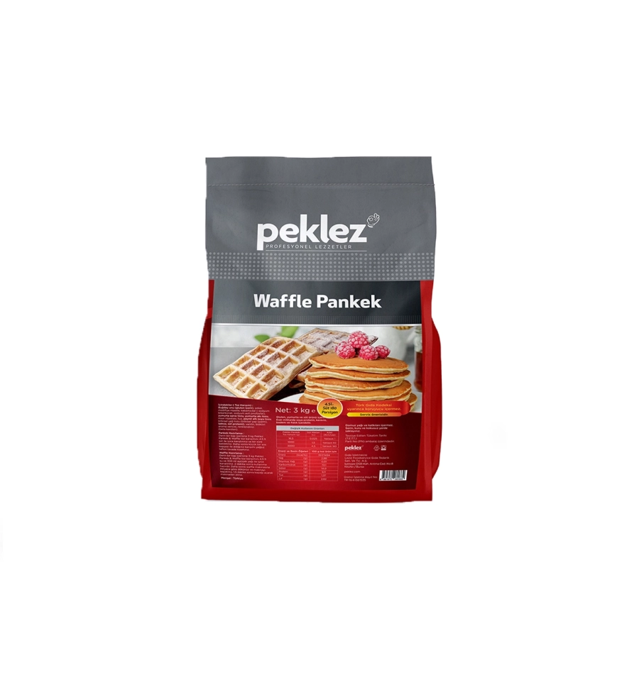  PEKLEZ WAFFLE - PANCAKE 3 KG